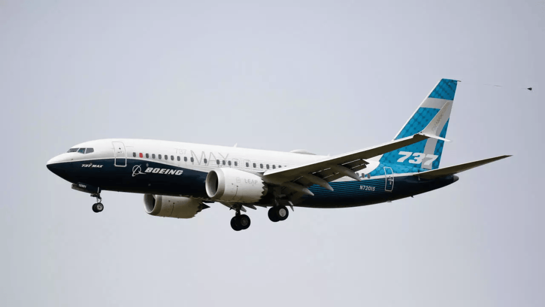 Le Boeing 737 MAX autorisé à voler de nouveau en Europe 2 Un avion Boeing 737 MAX après un vol d'évaluation à Seattle, aux États-Unis, le 30 septembre 2020 © AFP