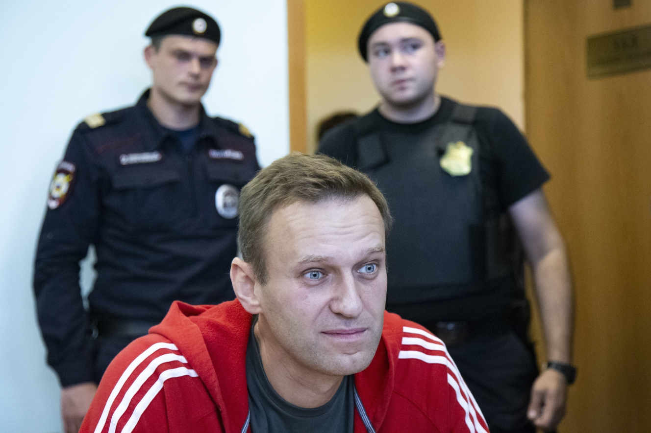 L’opposant russe Alexeï Navalny, le 22 août 2019 à Moscou © Alexander Zemlianichenko / AP