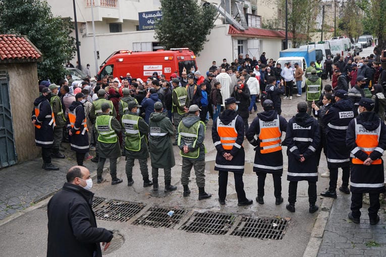 29 personnes ont trouvé la mort ce lundi après-midi à Tanger dans une usine clandestine de textile © DR