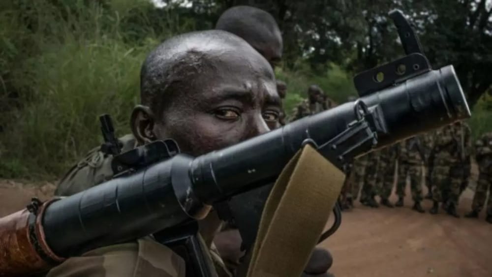 Les forces armées centrafricaines (Faca) © AFP