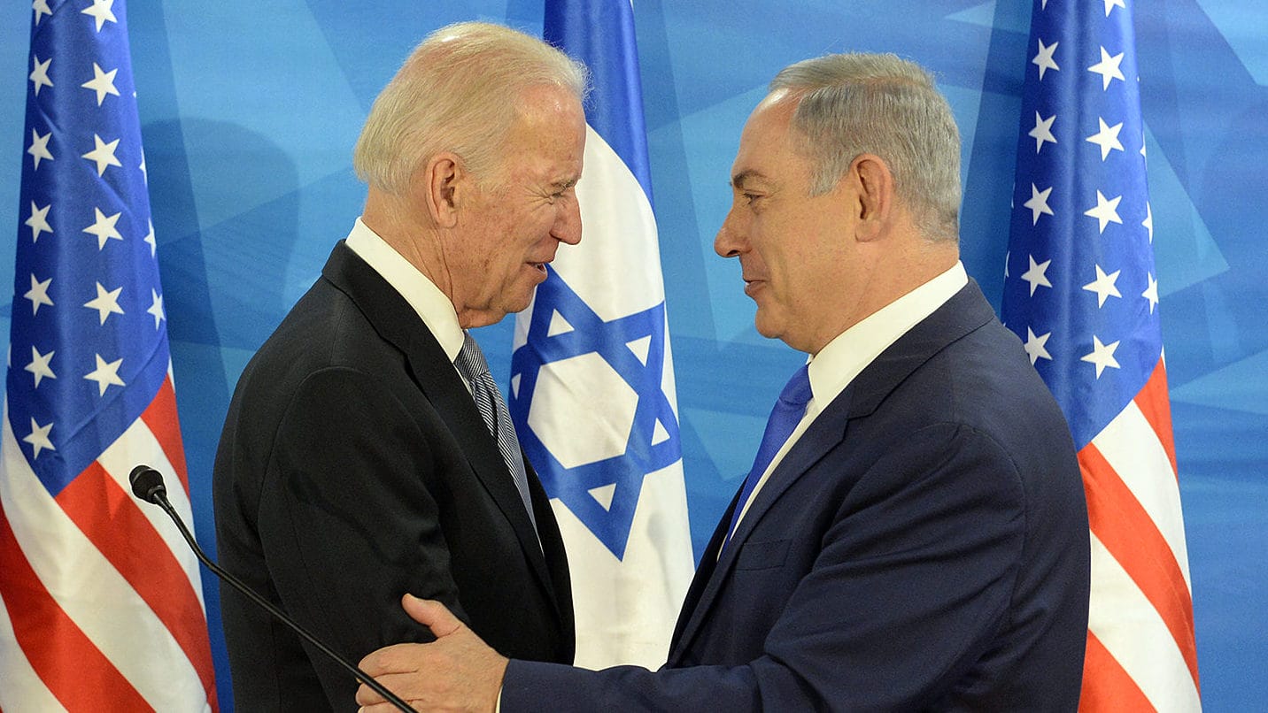 Le président américain Joe Biden et le Premier ministre israélien Benjamin Netanyahu © DR
