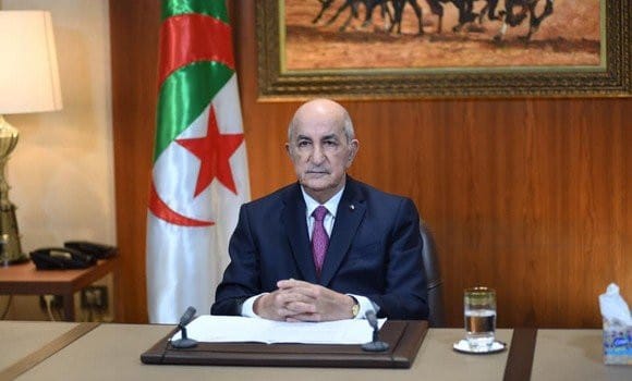 Le président algérien Abdelmajid Tebboune