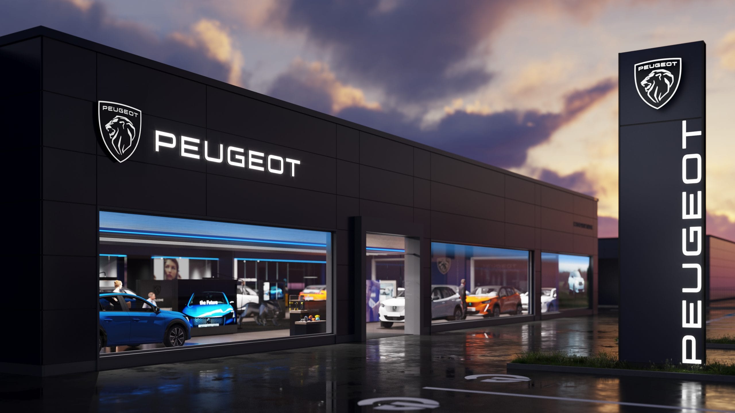 Peugeot dévoile son nouveau logo : un blason orné d'une magnifique tête de lion © Peugeot