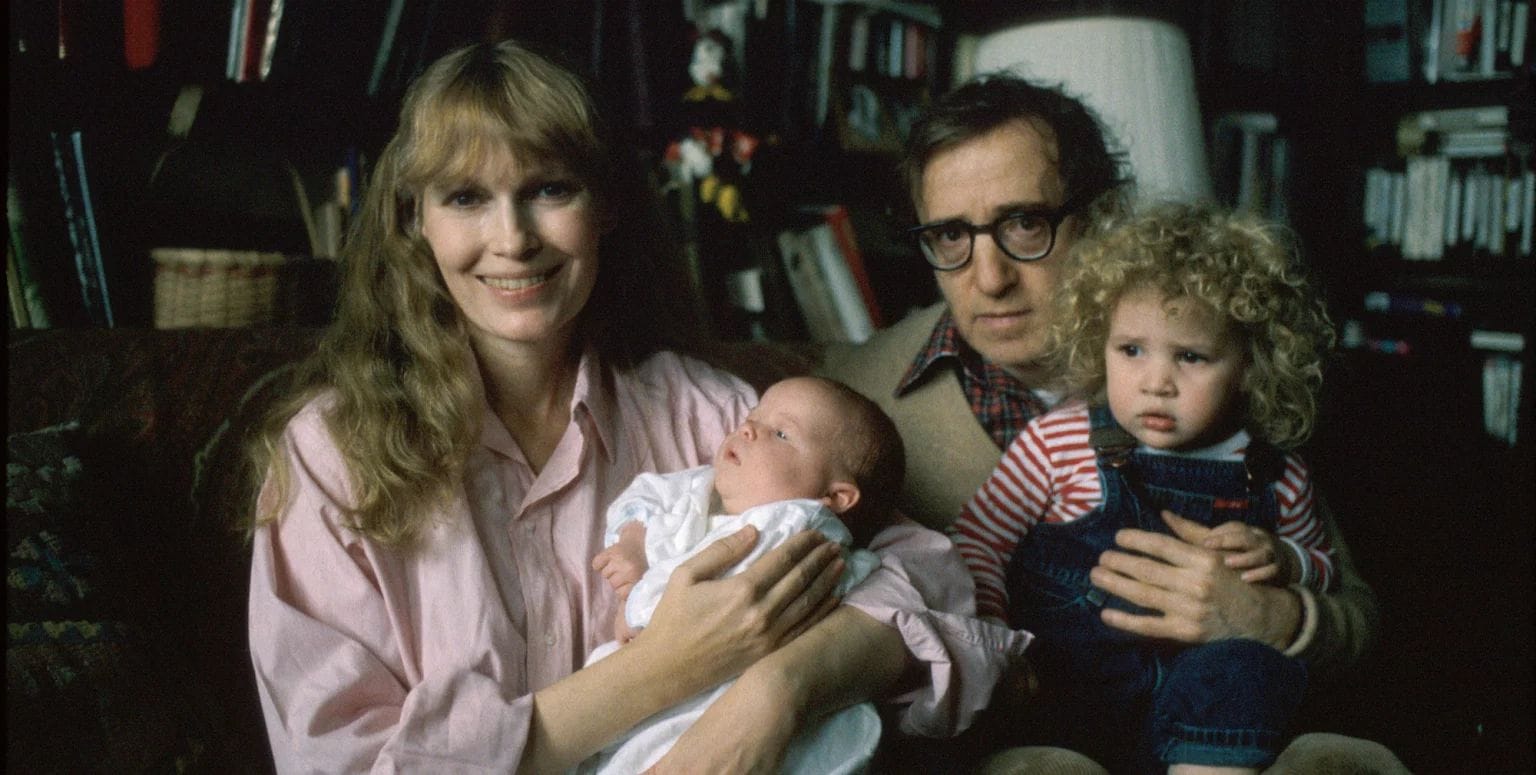 Woody Allen et Mia Farrow © Getty Images