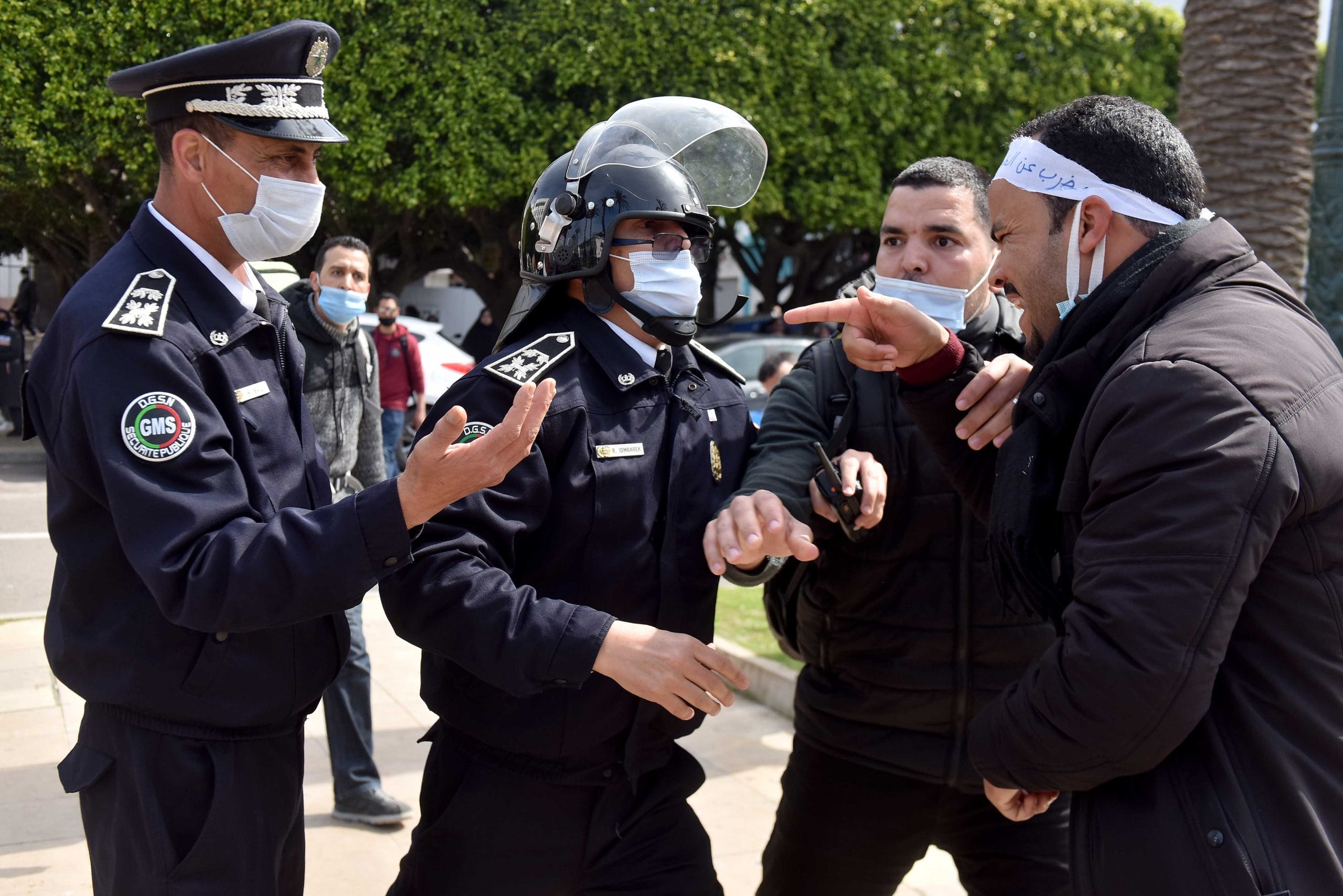 État d’urgence sanitaire : un an de restrictions 4 manif