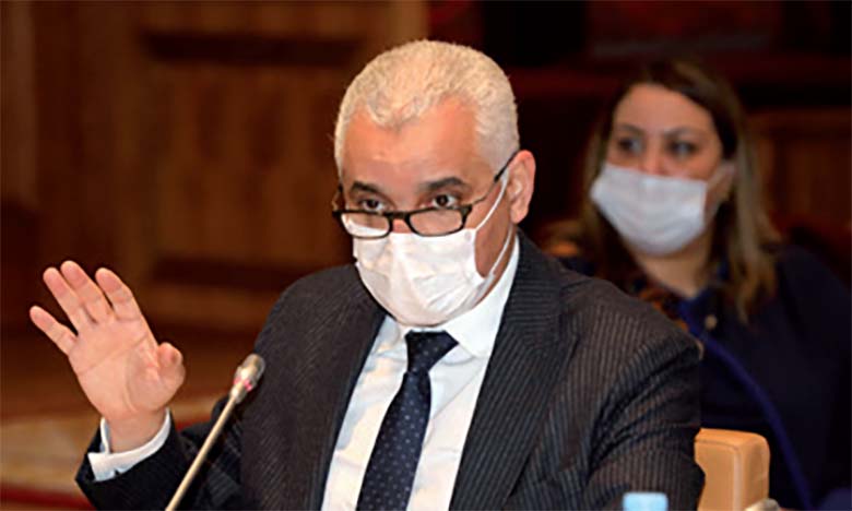 Le ministre de la Santé, Khalid Ait Taleb © DR
