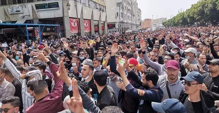 Rassemblement des enseignants, ce mercredi 7 avril &agrave; Rabat &copy; DR