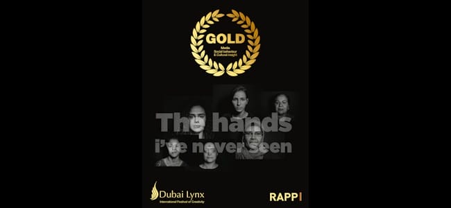 rapp Affiche du prix remporté par l'agence Rapp Maroc