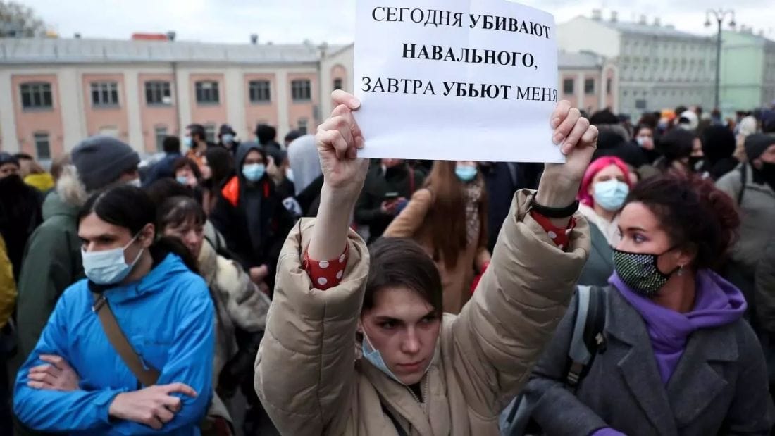 Arrestation de plus de 1.000 partisans de Navalny