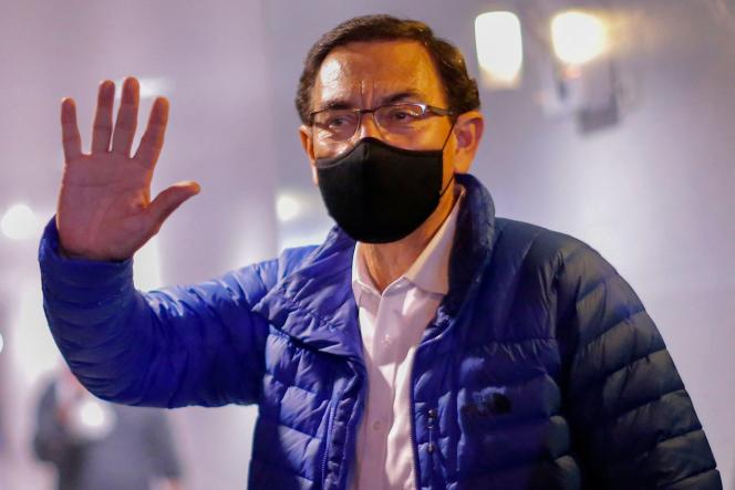 L’ancien président péruvien Martin Vizcarra © AFP
