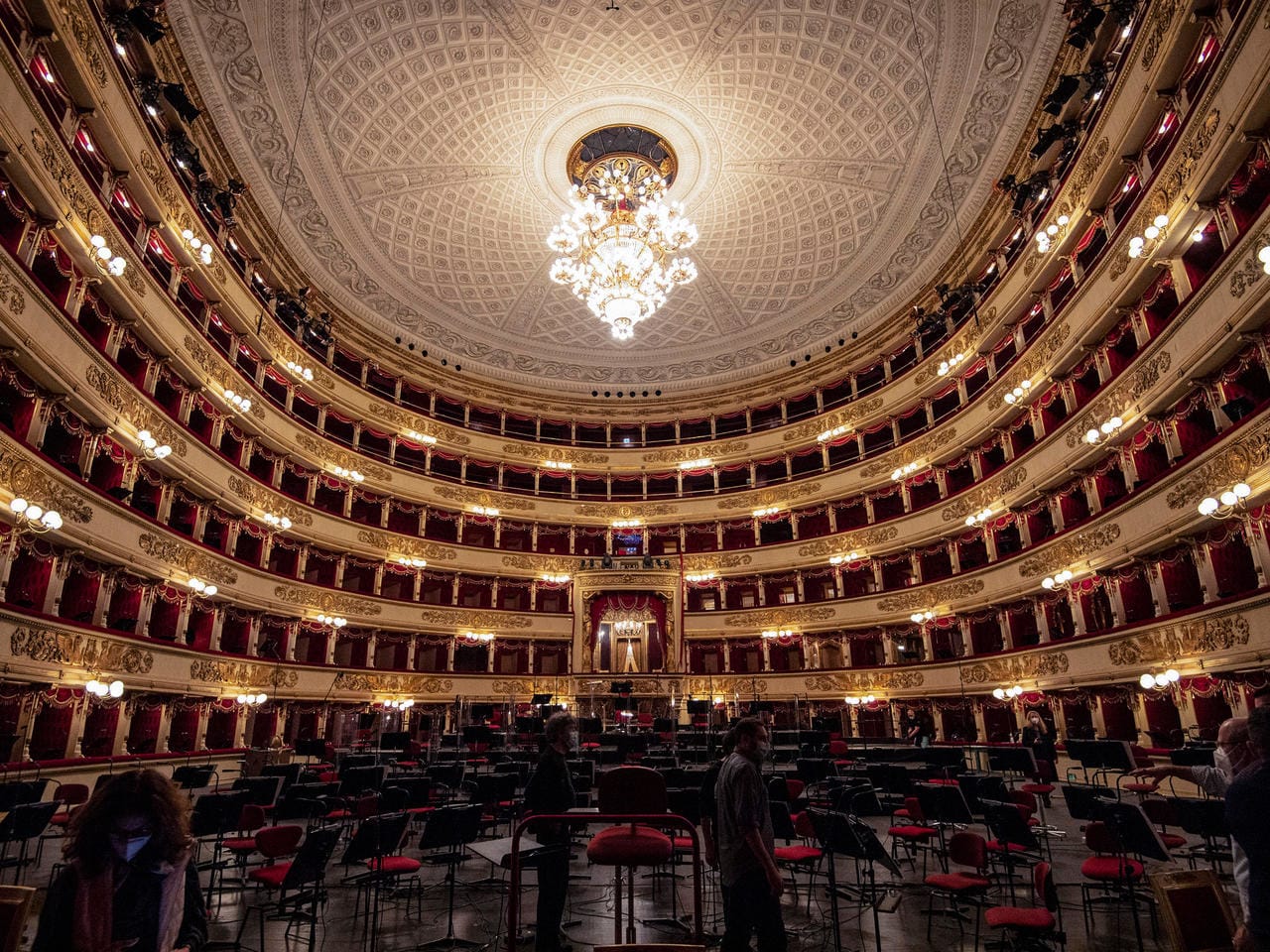 Italie : réouverture du légendaire opéra La Scala de Milan