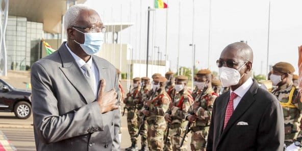 Le président Bah N'Daw, le 17 mai à Bamako © DR / Présidence malienne