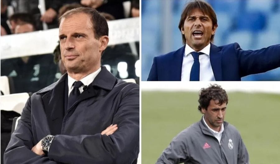 Allegri, Conte, Raul. Trois profils sortent du lot pour le poste d'entra&icirc;neur du Real Madrid &copy; DR