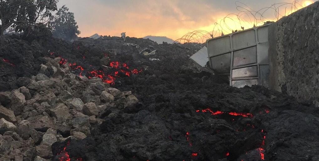 RDC : Goma menacée par une nouvelle éruption du volcan Nyiragongo 2 RDC : Goma menacée par une nouvelle éruption du volcan Nyiragongo