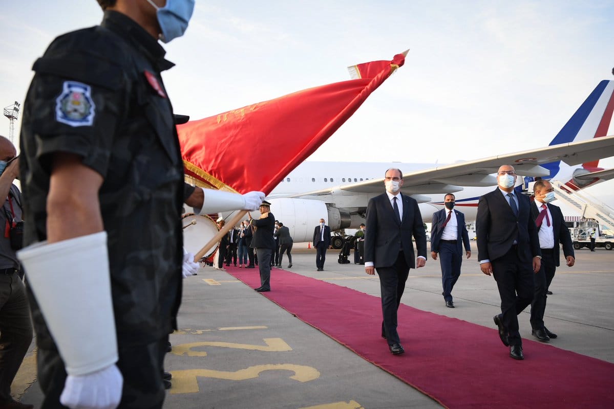 1re visite du Premier ministre français Jean Castex en Tunisie