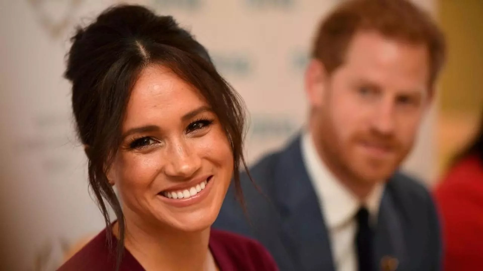 Meghan Markle, la duchesse de Sussex, et le prince Harry, duc de Sussex, au château de Windsor, le 25 octobre 2019 © Jeremy Selwyn, pool, via Reuters