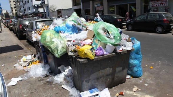 Casablanca croule sous les ordures 2 ordures