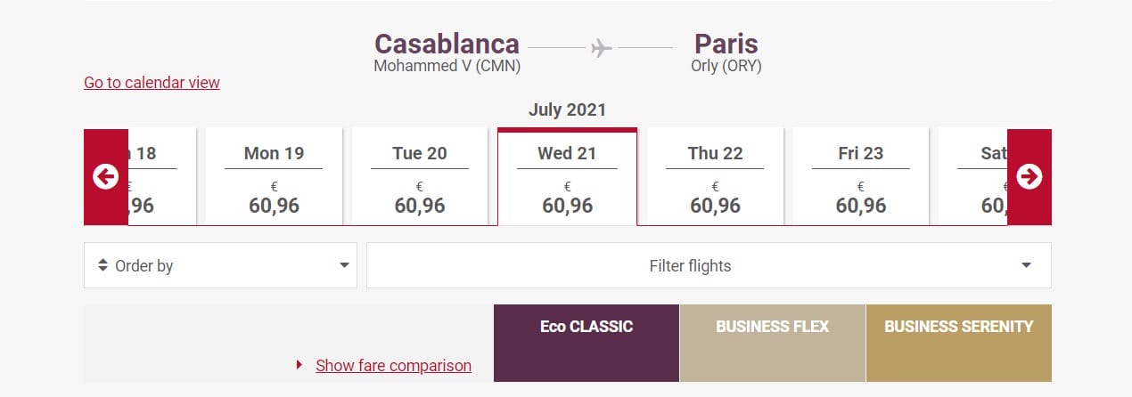 Marhaba 2021 : nette baisse des prix des billets d'avion 3 ZA
