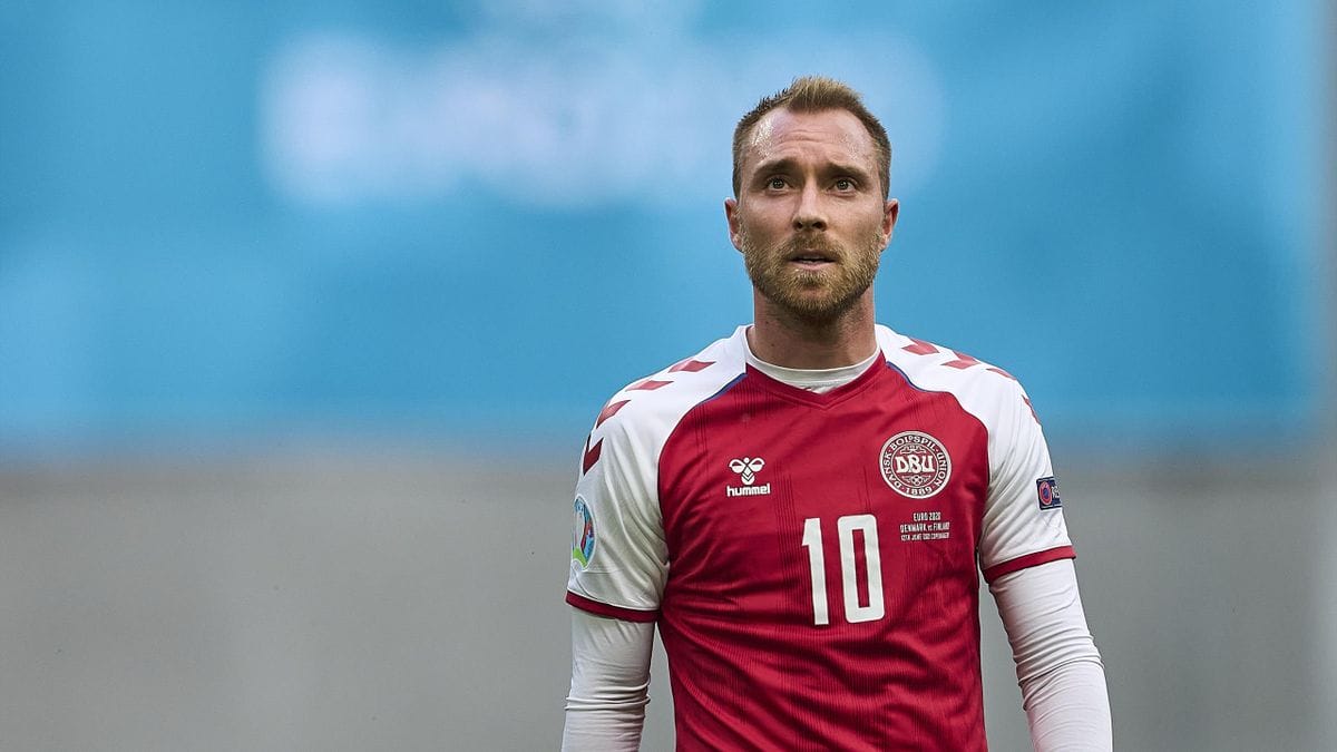 Christian Eriksen, Danimarca, Euro 2020 © Getty Images