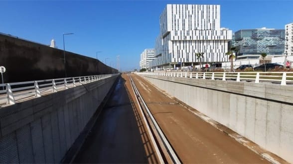 Trémie des Almohades à Casablanca © DR