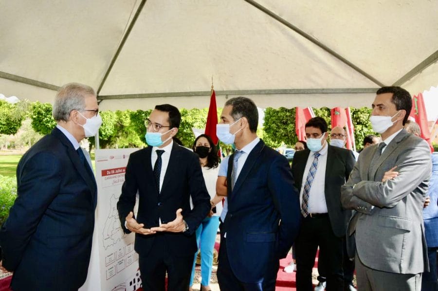 Marrakech-Safi : la Caravane de l’Entreprenariat en quête de jeunes entrepreneurs 2 Inauguration de la Caravane de l’Entrepreneuriat Marrakech-Safi © CRI Marrakech