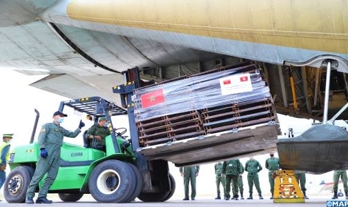 Le Maroc est entrain de construire un hôpital de campagne en Tunisie © DR