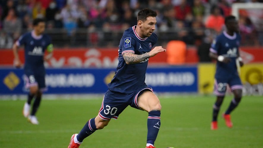 Lionel Messi a joué son premier match avec le PSG ce dimanche soir © AFP