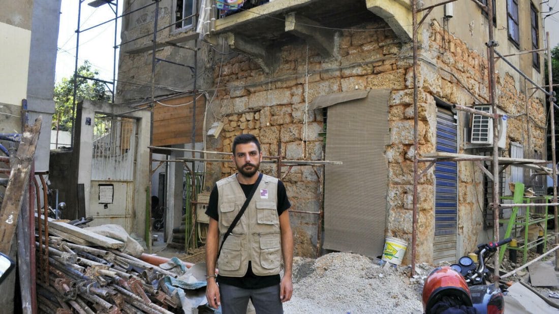 Liban : des volontaires mobilisés pour reconstruire les habitations détruites