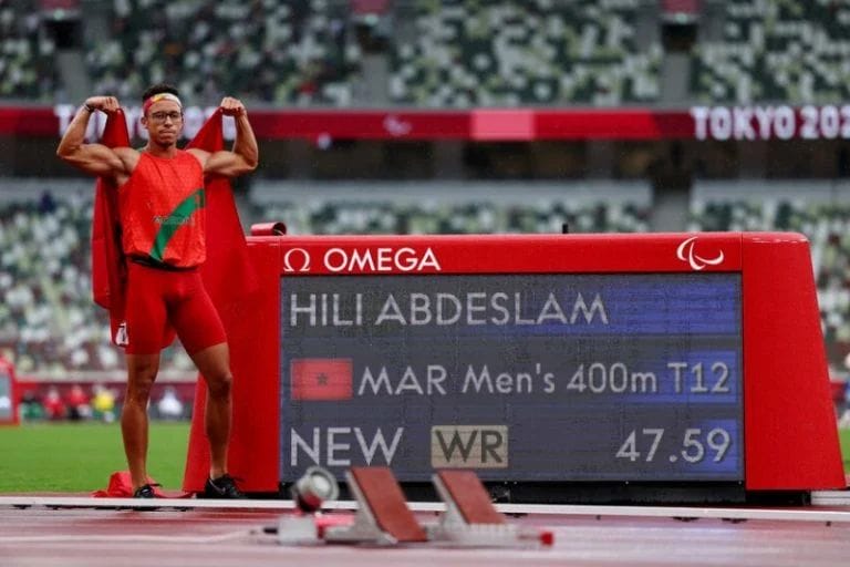 Jeux paralympiques : une médaille d'or pour le Maroc 2 Le Marocain Abdeslam Hili a offert jeudi au Royaume sa première médaille d’or aux Jeux paralympiques de Tokyo 2020 © DR