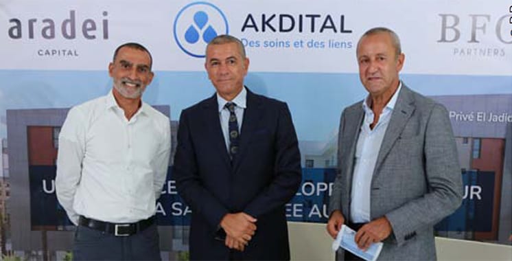 Santé privée : signature d'un accord entre Aradei Capital, BFO Partners et Akdital 2 Aradei Capital, BFO Partners et Akdital s’allient © DR