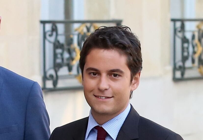 Gabriel Attal, porte parole du gouvernement français © DR