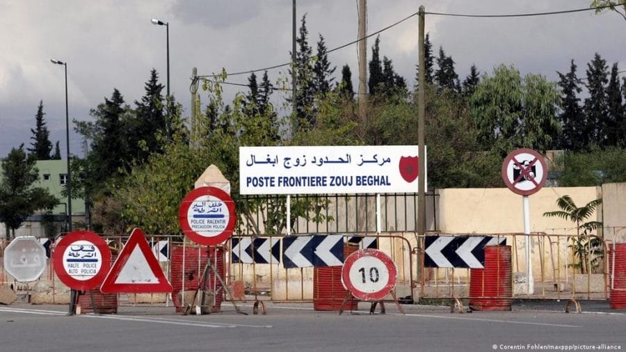 La frontière entre l'Algérie et le Maroc