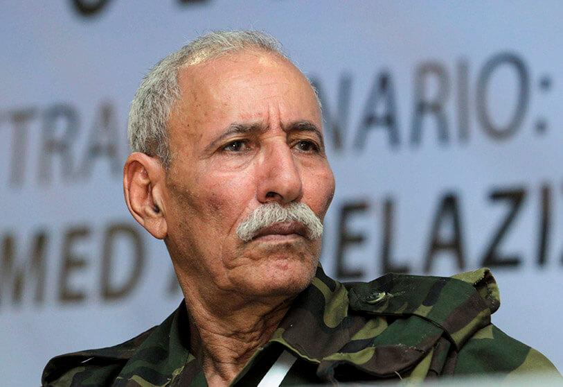 Brahim Ghali, chef du front du polisario © DR