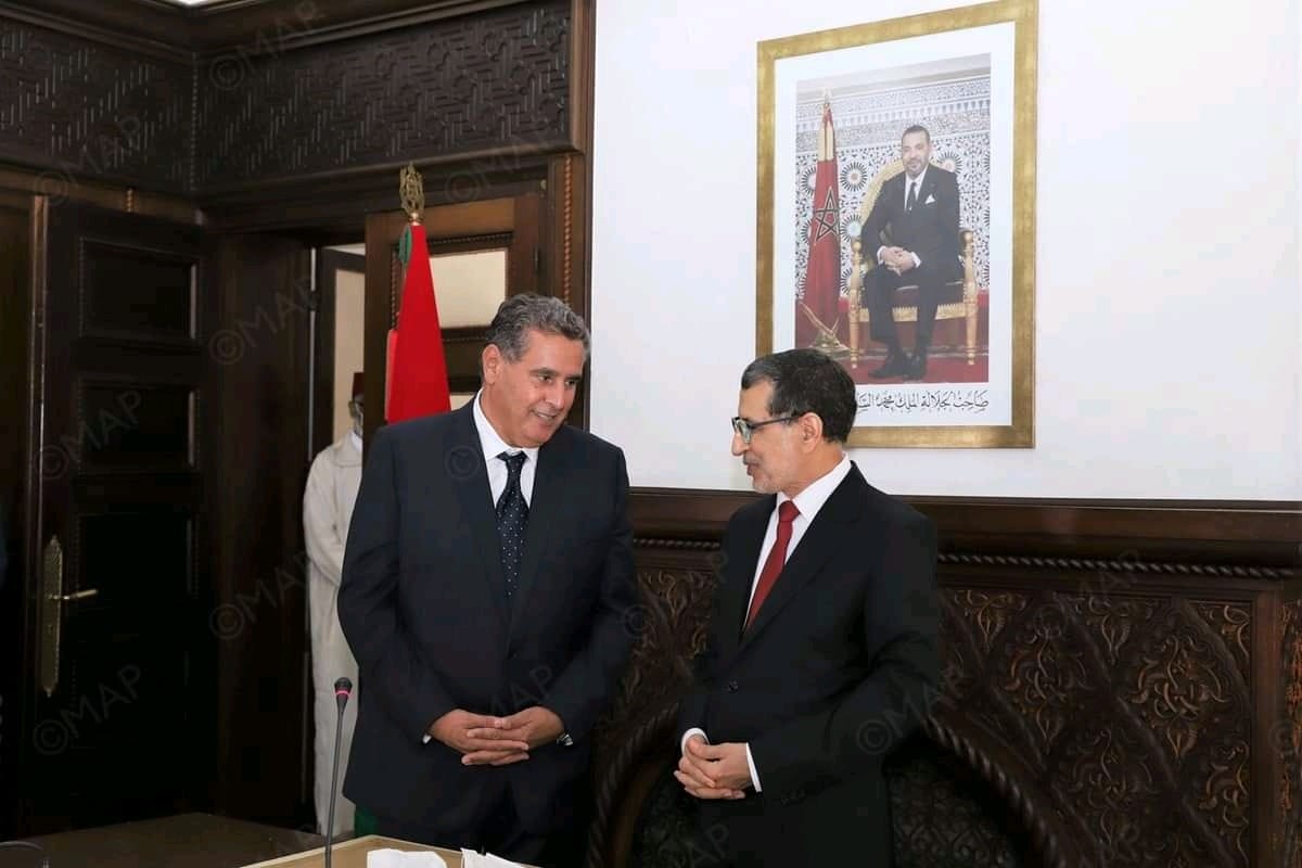 Akhannouch et El Otmani