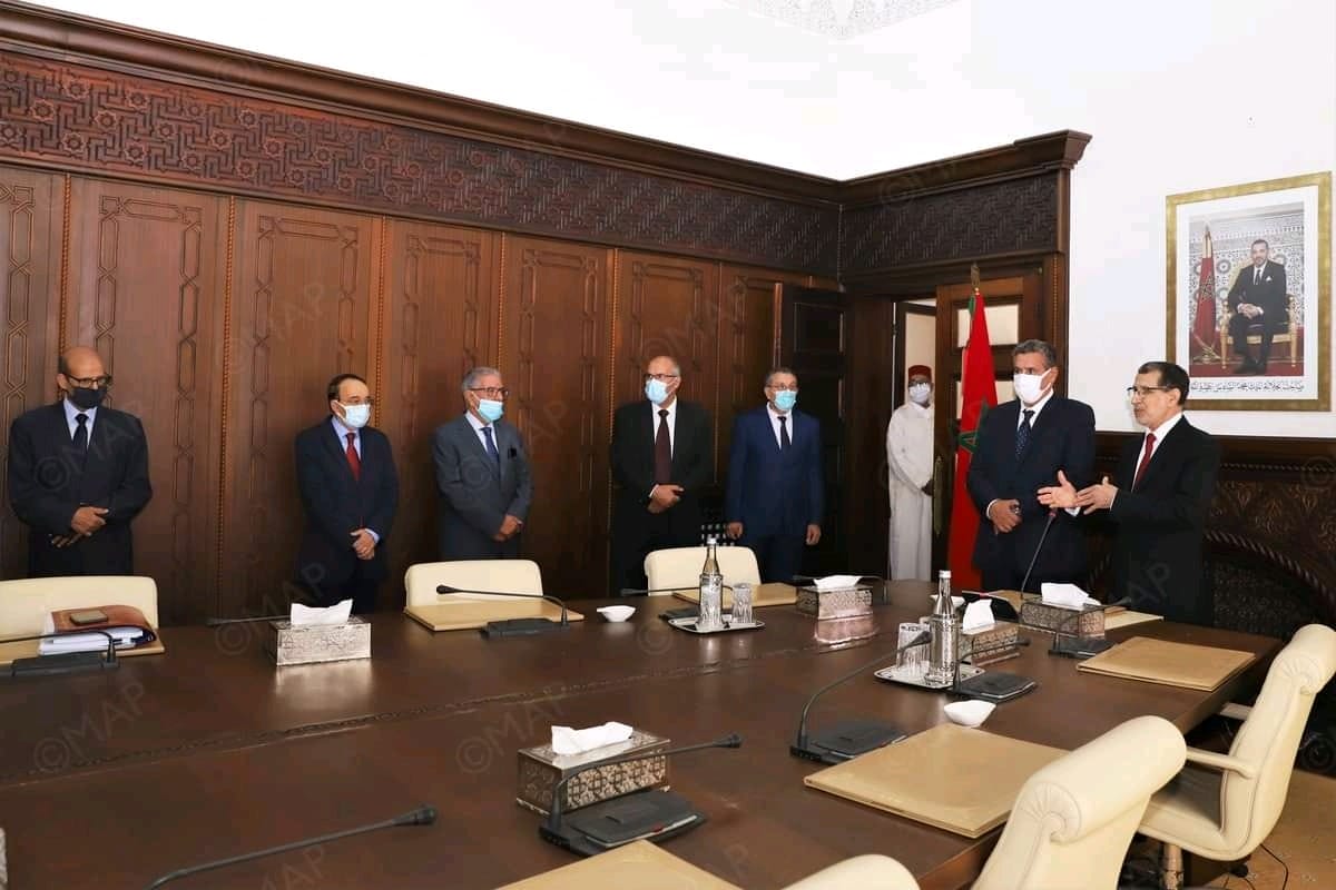 Akhannouch et El Otmani 2