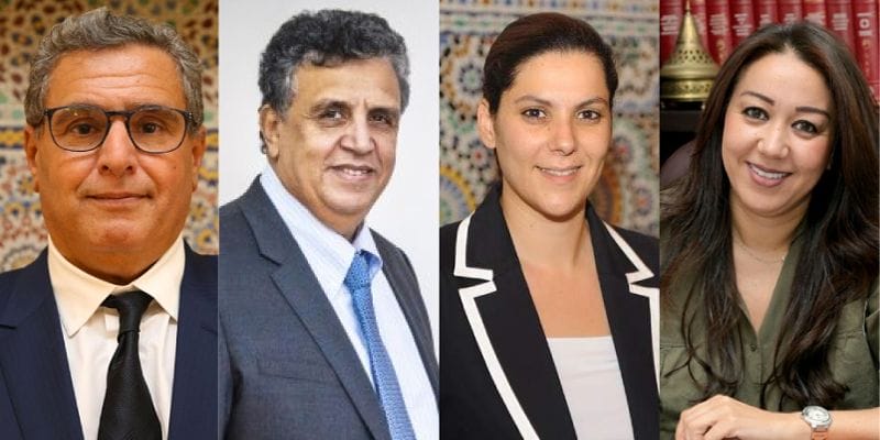 Aziz Akhannouch, Abdellatif Ouahbi, Fatima-Zahra Mansouri, Nadia Rmili