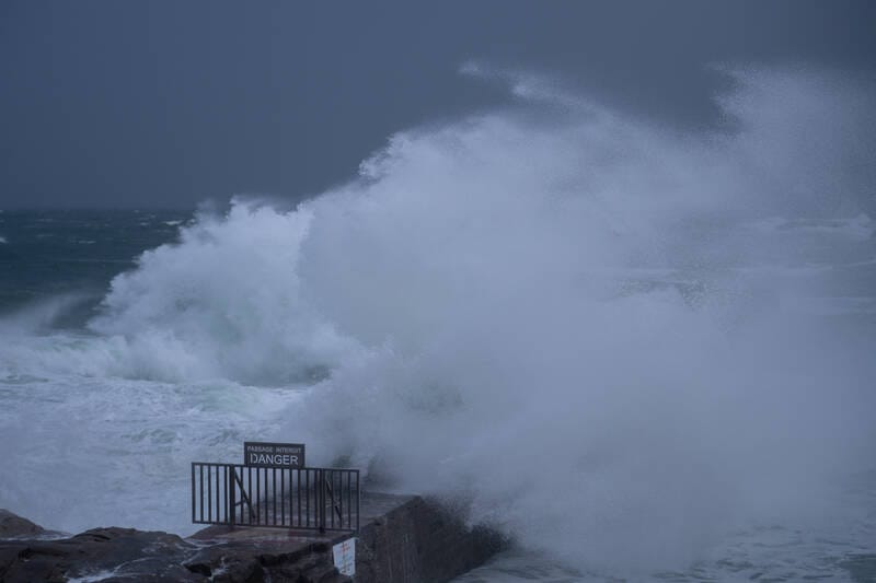 Le nord de la France frappé par une tempête puissante