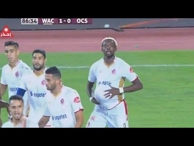 Botola : le WAC bat l'OCS (1-0) 2 Mpenza