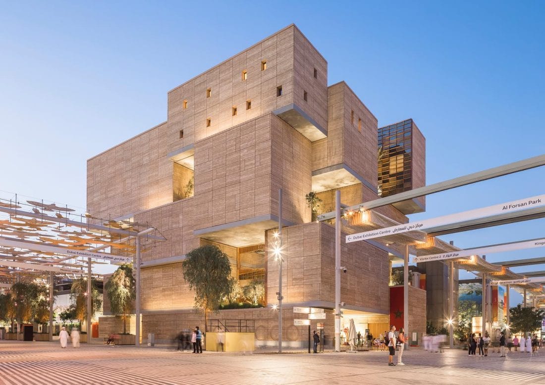 Expo 2020 Dubaï : ouverture officielle du Pavillon Maroc 2 Le pavillon Maroc à l'Expo Dubaï 2020