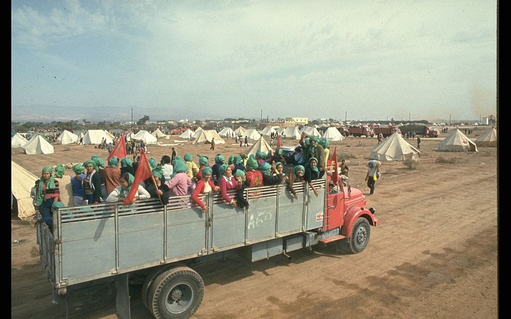 Marche verte : l’épopée marocaine 1 campement