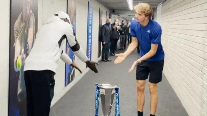 Quand Alexander Zverev rencontre l'humoriste Khaby Lame 2 Alexander Zverev
