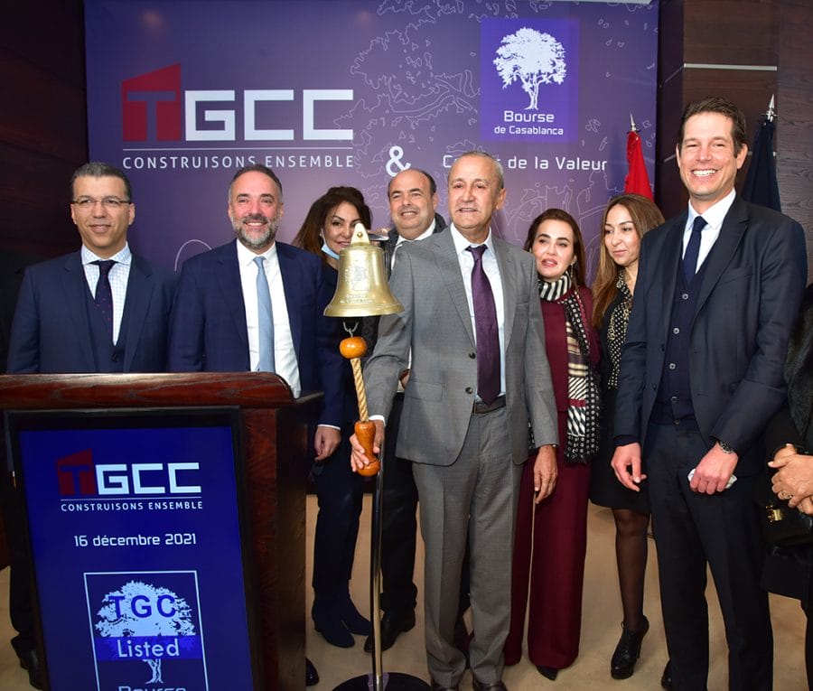 Cérémonie de 1re cotation pour TGCC