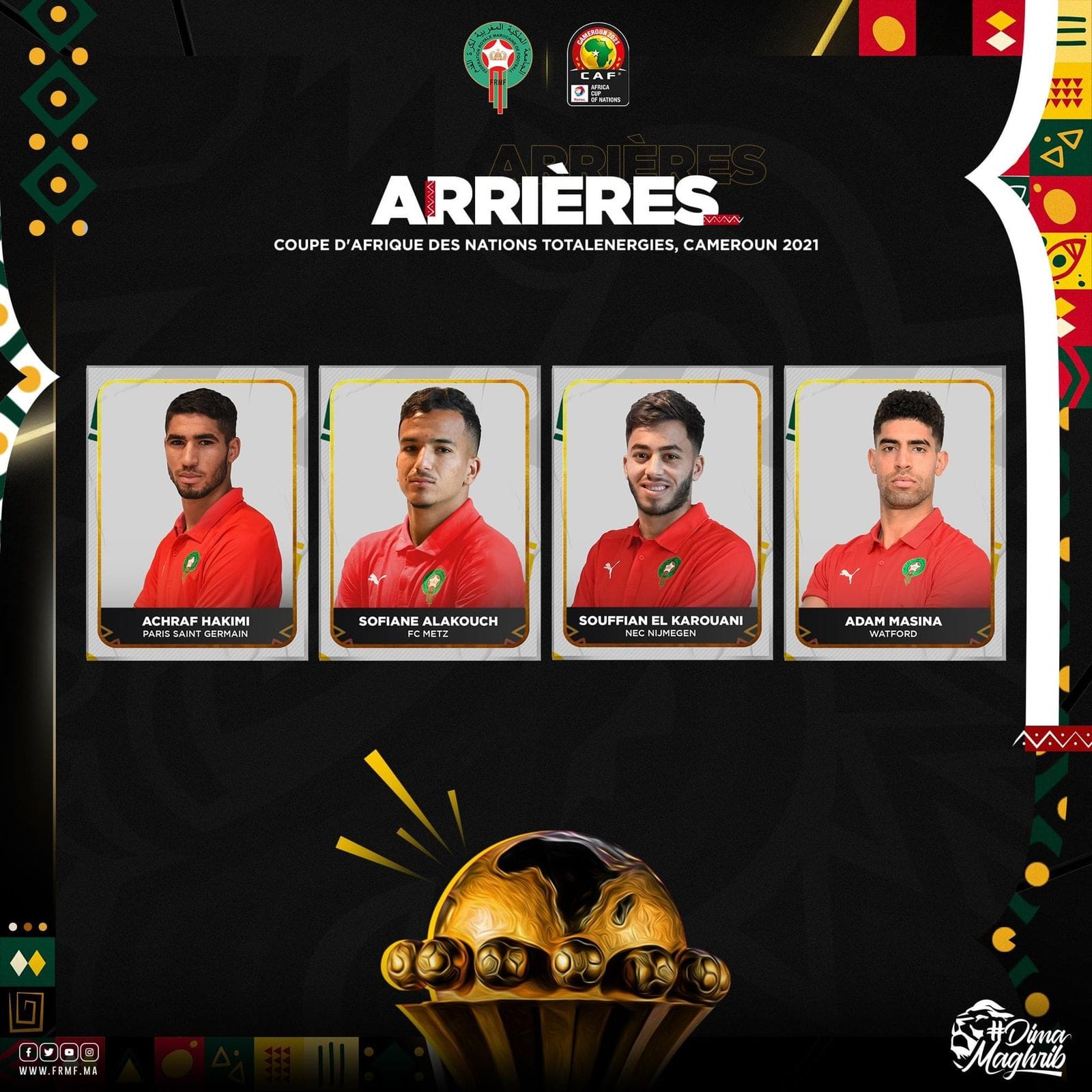 CAN 2021 : Vahid dévoile sa liste des convoqués 2 B