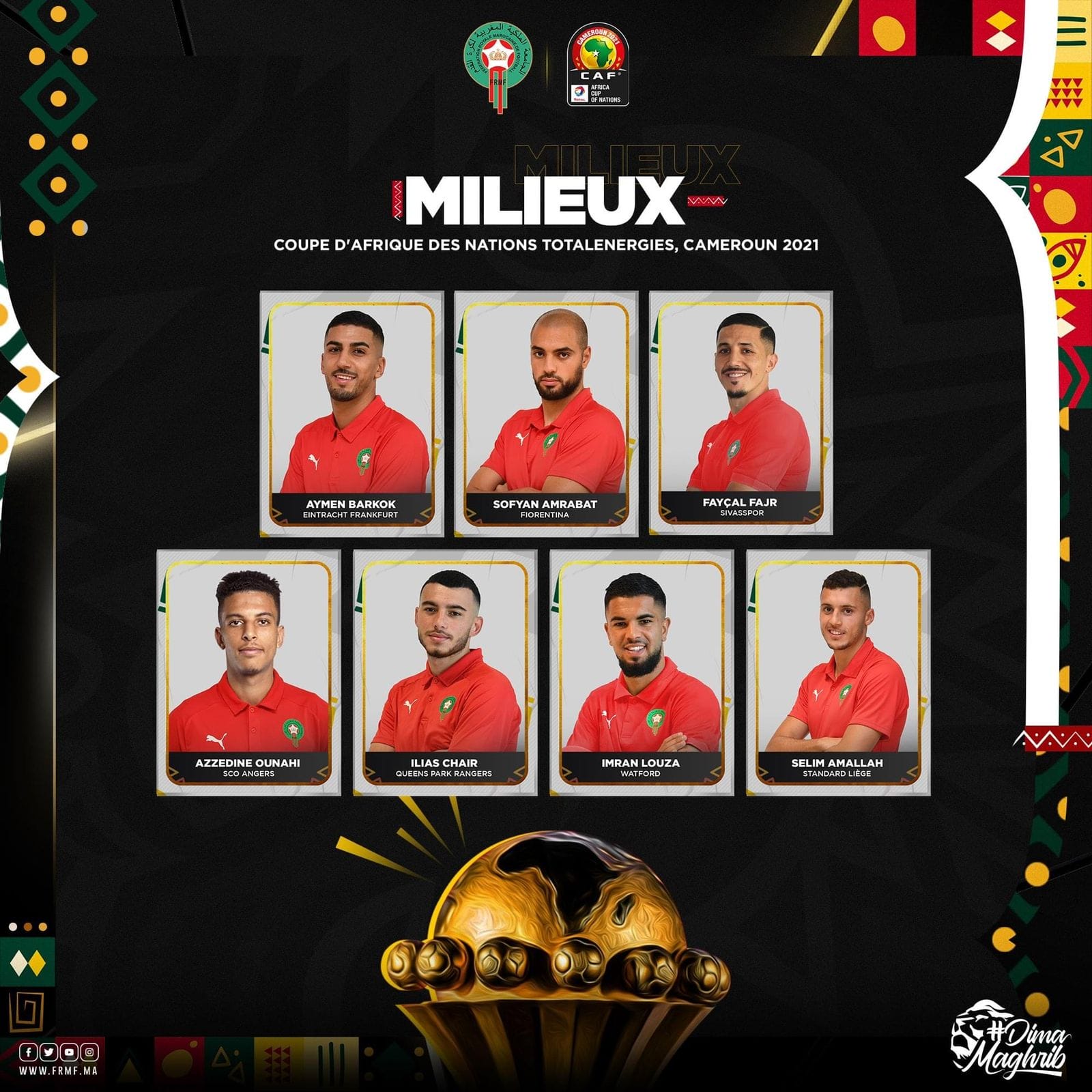 CAN 2021 : Vahid dévoile sa liste des convoqués 4 D