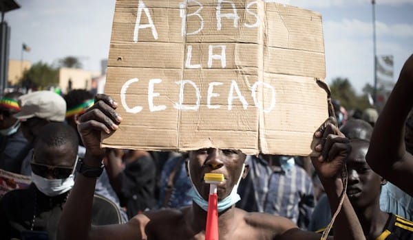 Manif Mali Cédéao