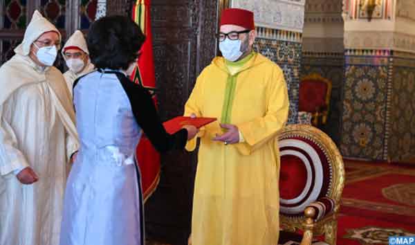 Mohammed VI reçoit plusieurs ambassadeurs étrangers 2 Mohammed VI