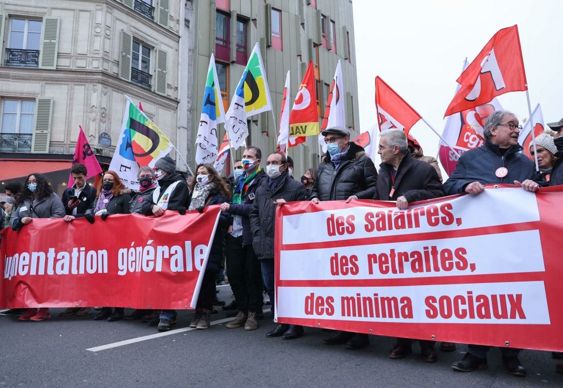 France : manifestations pour réclamer des hausses de salaires