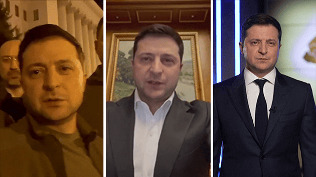 Volodymyr Zelensky : d'humoriste à président et chef de guerre 