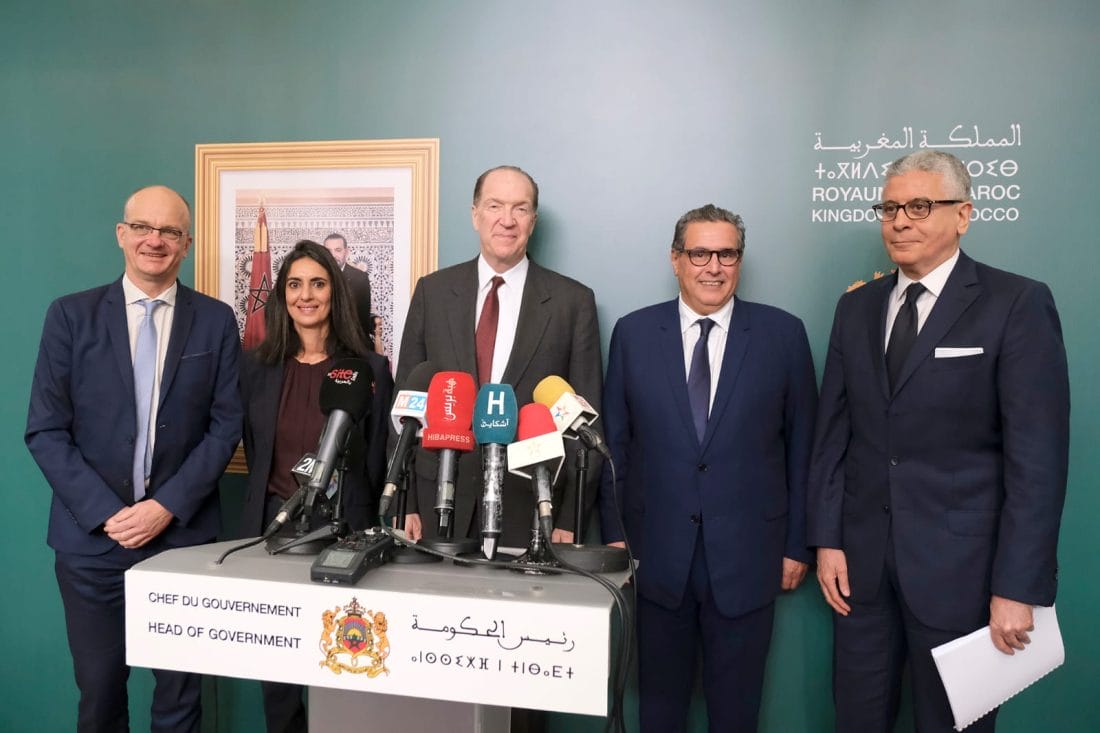 Le président du Groupe de la Banque mondiale en visite au Maroc 2 Le président du Groupe de la Banque mondiale en visite au Maroc