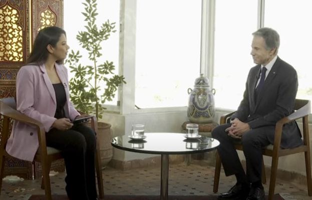 Médi1TV : interview exclusive d'Antony Blinken 2 Antony Blinken sur Médi1TV